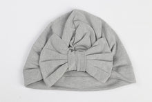 Load image into Gallery viewer, Cute Cotton Blend Hair Bow Knot Kids Baby Infant Turban Hat Big Ear Knot Toddler Beanie Caps Headwraps Birthday Gift Photo Props