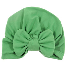 Load image into Gallery viewer, Cute Cotton Blend Hair Bow Knot Kids Baby Infant Turban Hat Big Ear Knot Toddler Beanie Caps Headwraps Birthday Gift Photo Props