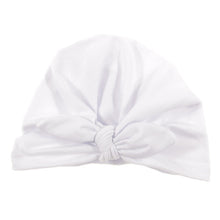 Load image into Gallery viewer, Cute Cotton Blend Hair Bow Knot Kids Baby Infant Turban Hat Big Ear Knot Toddler Beanie Caps Headwraps Birthday Gift Photo Props