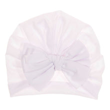 Load image into Gallery viewer, Cute Cotton Blend Hair Bow Knot Kids Baby Infant Turban Hat Big Ear Knot Toddler Beanie Caps Headwraps Birthday Gift Photo Props