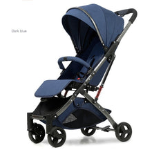 Load image into Gallery viewer, 5.8 kg Light aluminium alloy stroller gold frame car Portable fold Umbrella baby stroller Newborn Travelling Pram on plane gifts